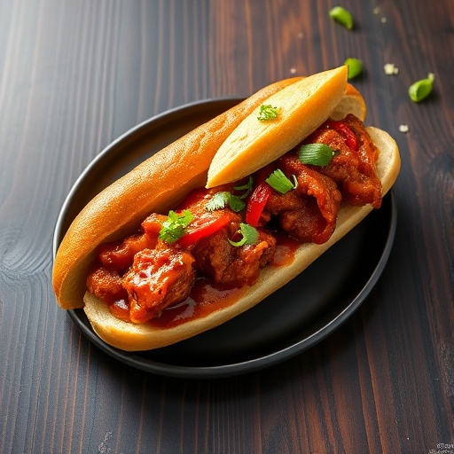Sticky Chilli Chicken Baguette